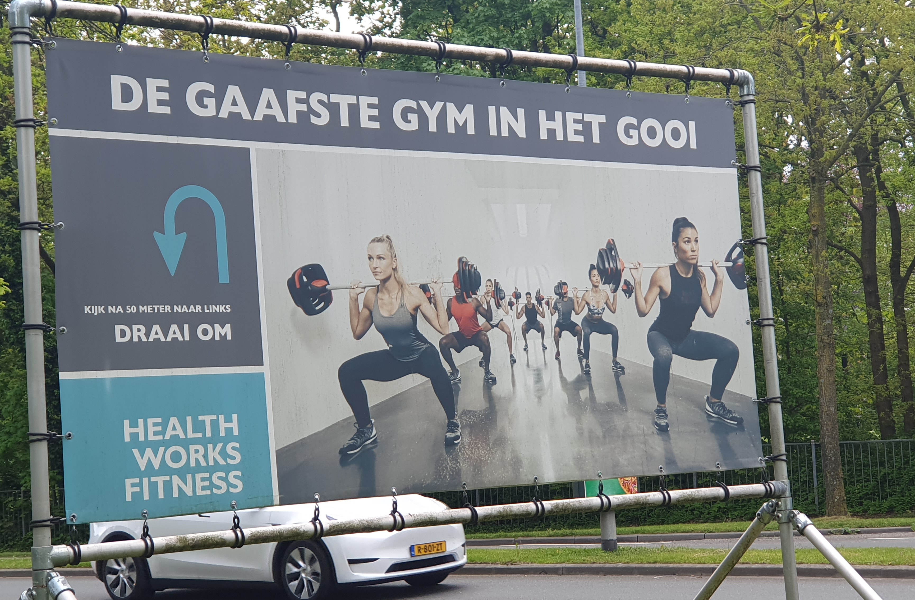 DE GAAFSTE GYM IN HET GOOI (alliteratie)